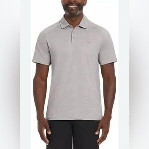 Hurley men’s grey collar polo short sleeve NWT